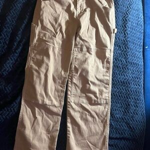 Beige cargo pants